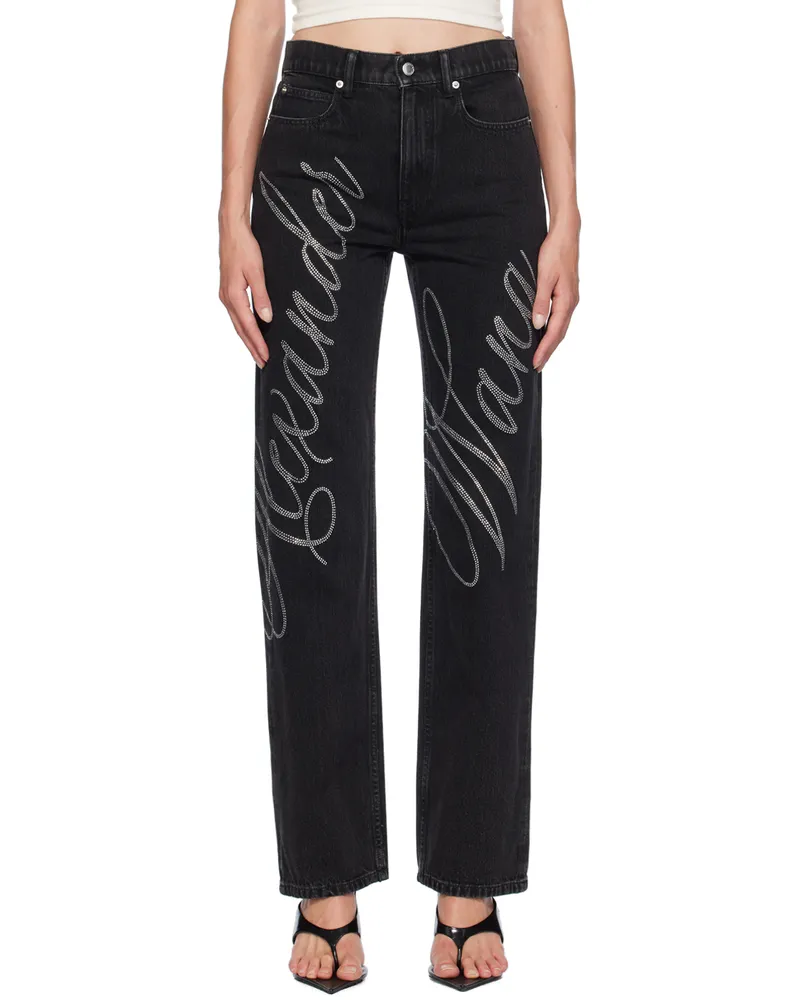 Alexander Wang Black EZ Jeans Grey