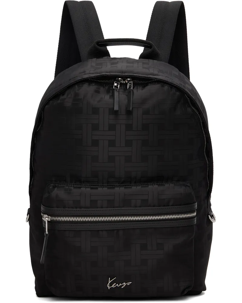 Kenzo Black Kenzo Paris 'KENZO Mura' Backpack Black