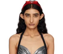 Red Gianni Ribbon Headband