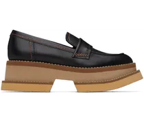 Black Banel Loafers