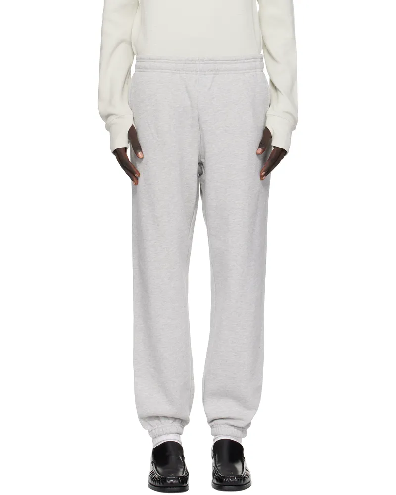Entire Studios Gray Heavy Sweatpants Silver