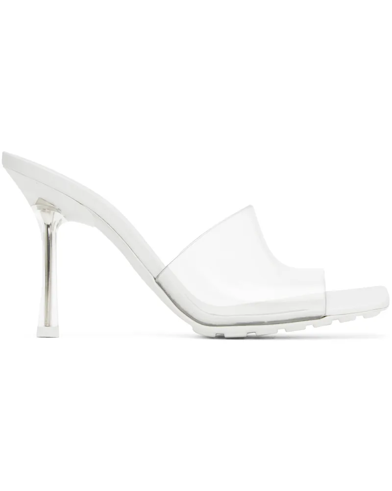 Bottega Veneta Transparent Stretch Mules 8344