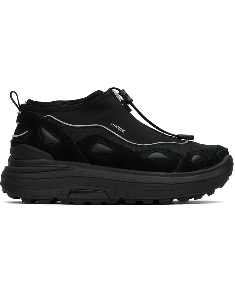 SUICOKE Black AKK-ZIP Sneakers Black