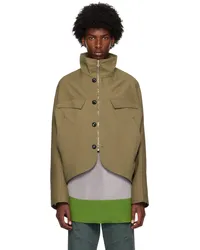 KIKO KOSTADINOV Khaki Jacklight Jacket Brass