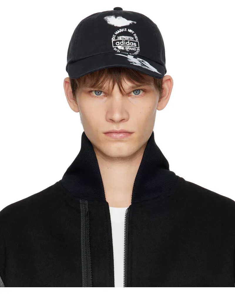 Y-3 Black 5-Panel Cap Black