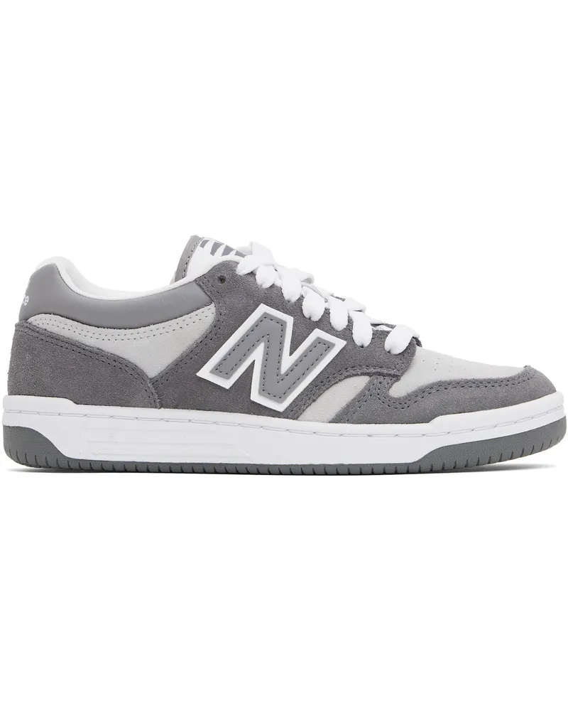 New Balance Gray 480 Sneakers Castlerock