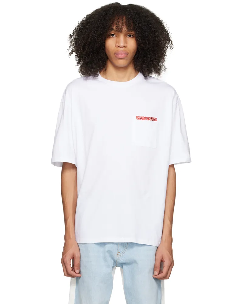 BLUEMARBLE White Pocket T-Shirt Wht