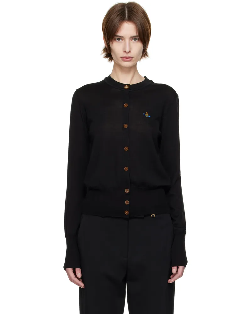 Vivienne Westwood Black Bea Cardigan N402