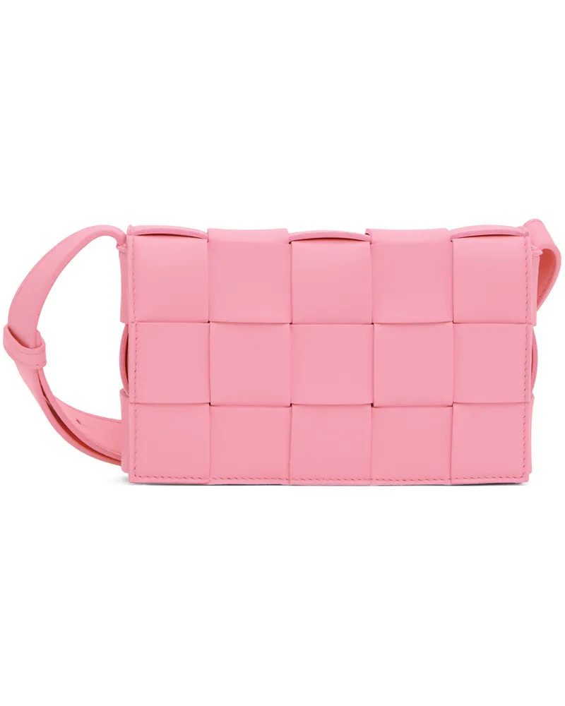 Bottega Veneta Pink Small Cassette Bag 5832