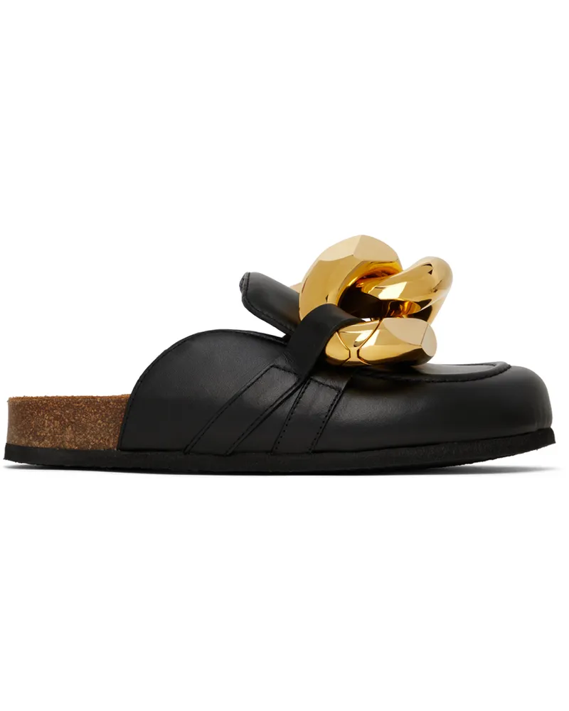 J.W.Anderson Black Chain Loafers 999