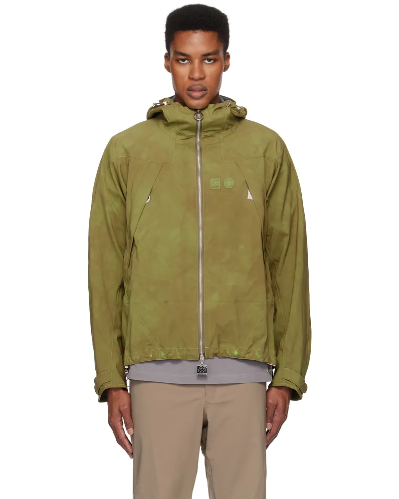 Charlie Constantinou Green & Brown 66°North Edition Dyed Jacket Earth