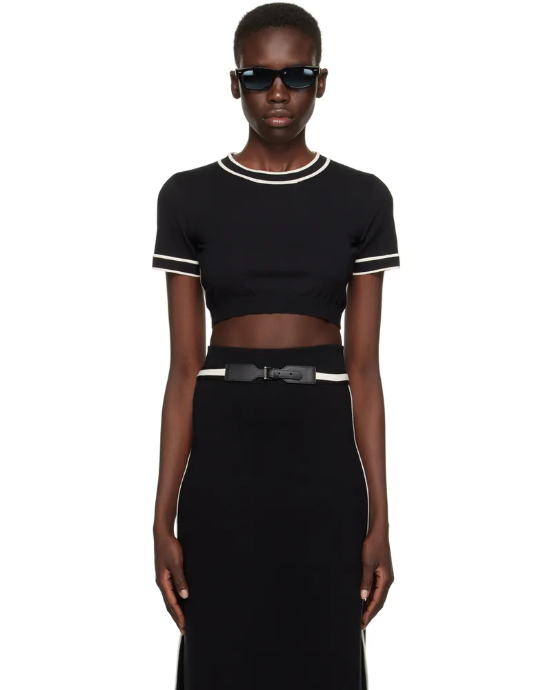Max Mara Black Uscio T-Shirt 8