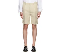 Beige Tulley Shorts