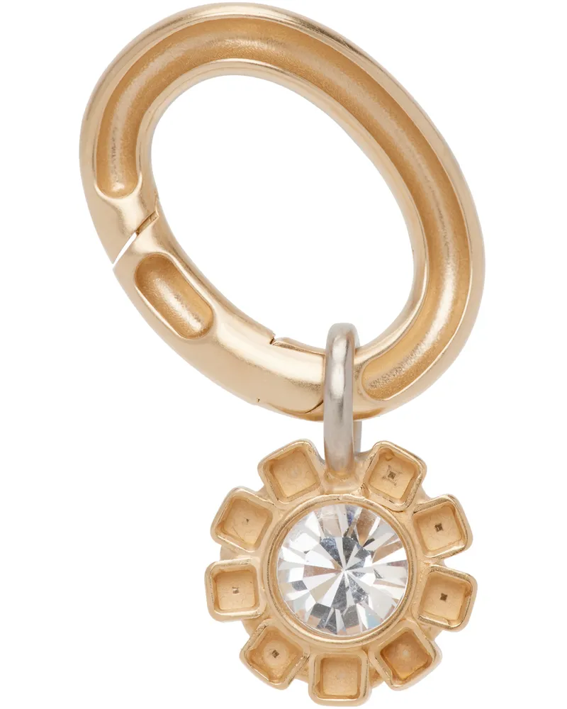 Maison Margiela Gold Graphic Single Earring 961
