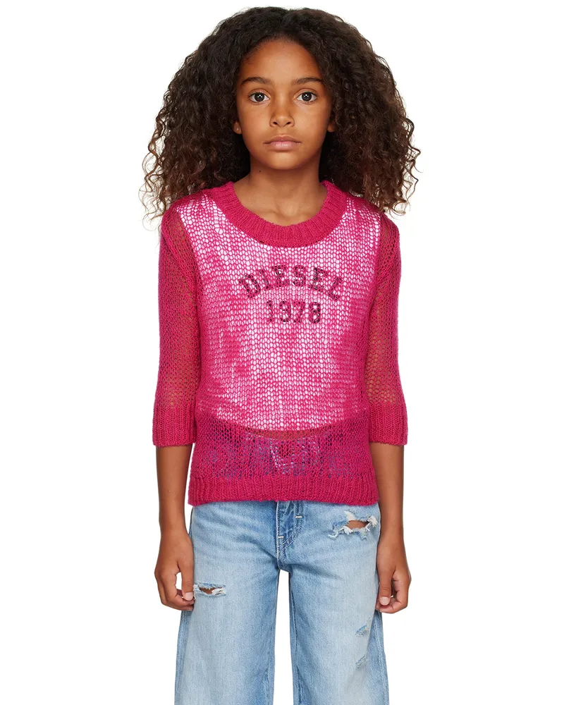 Diesel Kids Pink Korange Sweater K362