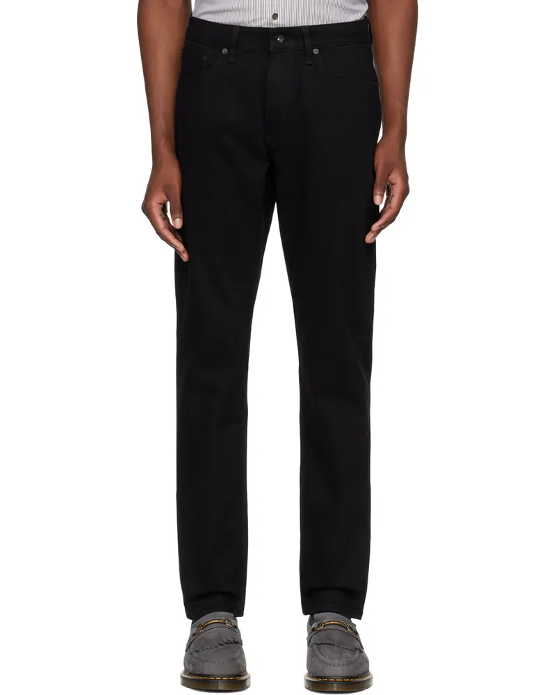 Rag & Bone Black Fit 3 Jeans Black