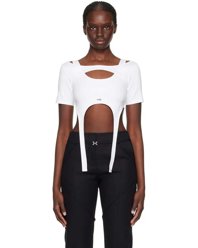 Heliot Emil White Hail Harness T-Shirt White