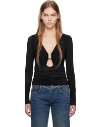 Isabel Marant Black Laura Blouse 01bk