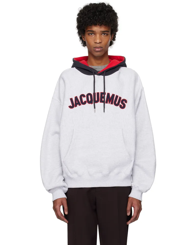 Jacquemus Gray 'The Baseball' Hoodie 950