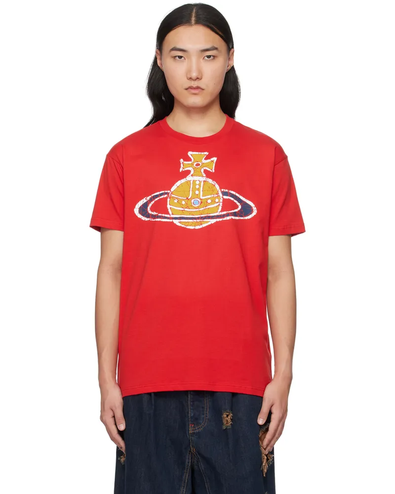 Vivienne Westwood Red Time Machine T-Shirt Ss24-h410