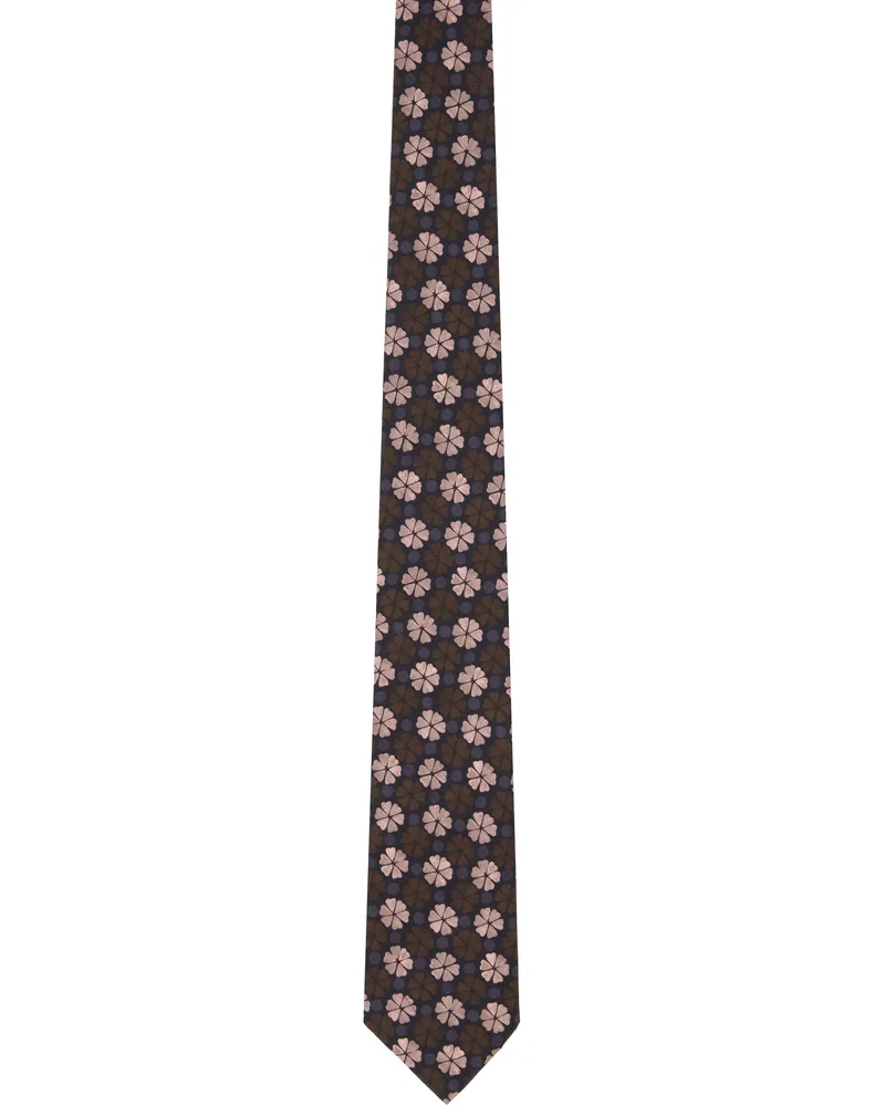 Paul Smith Multicolor 'The Painted Geo' Tie 28