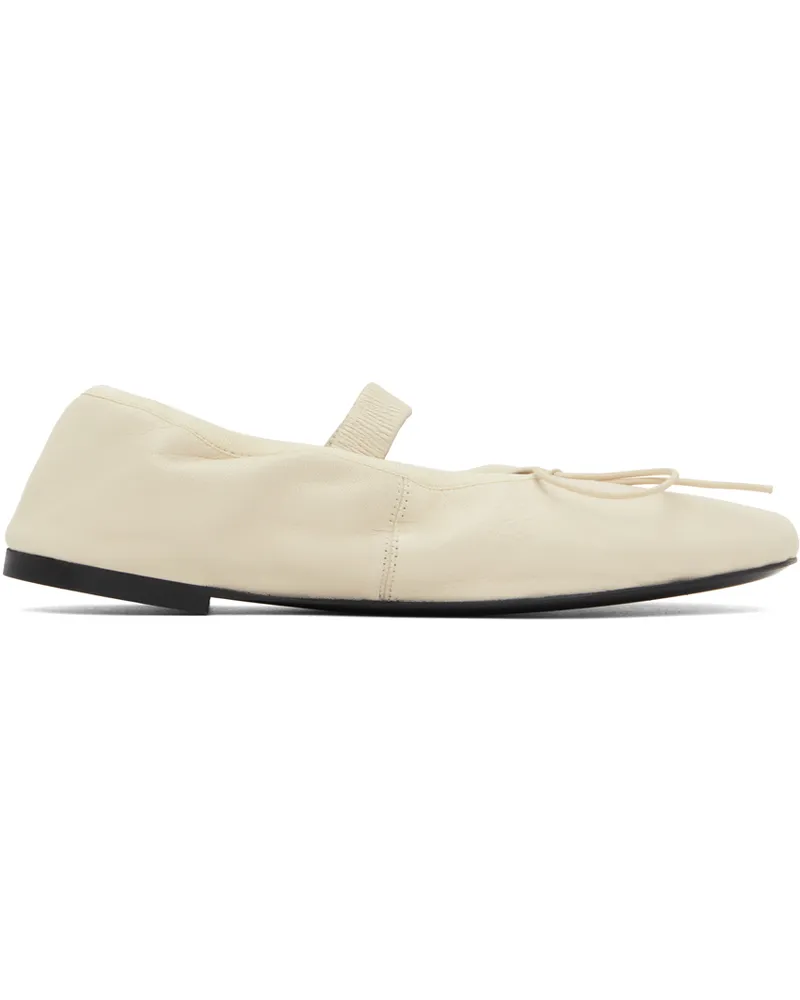 Proenza Schouler Off-White Glove Mary Jane Ballerina Flats 20002