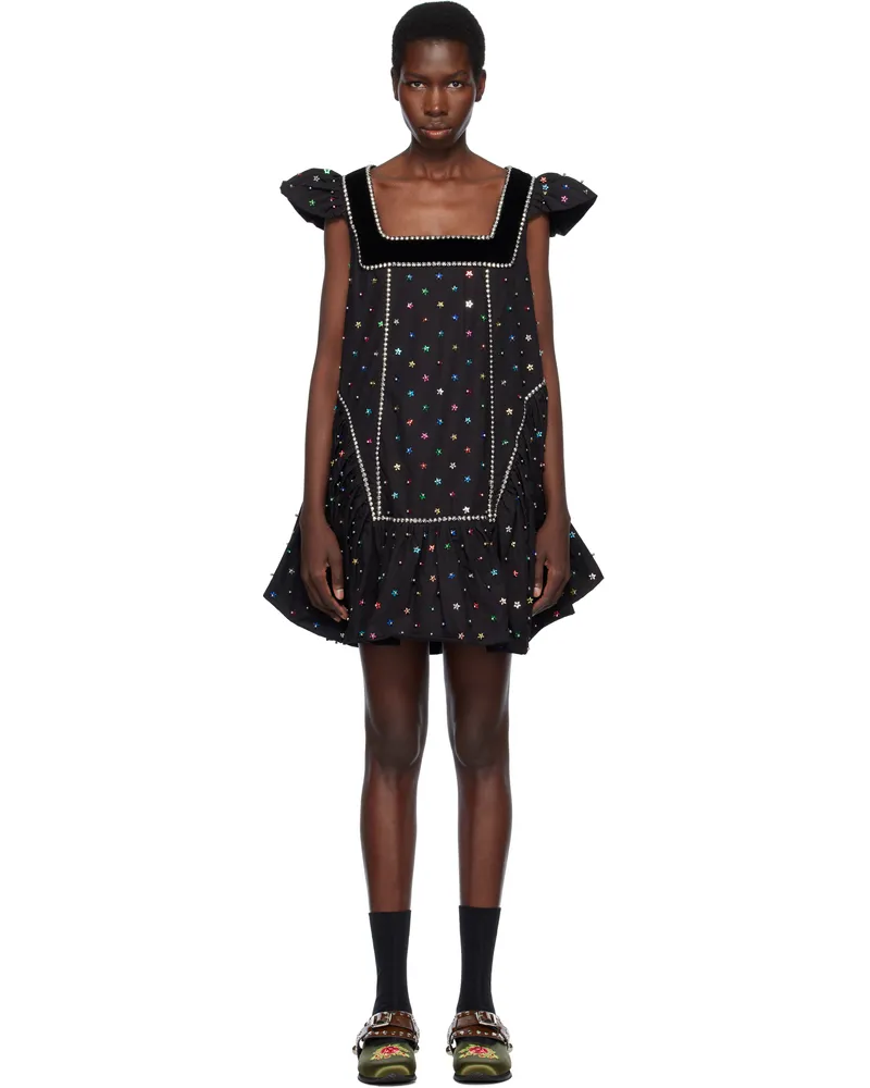 CHOPOVA LOWENA Black Jessie Minidress Black
