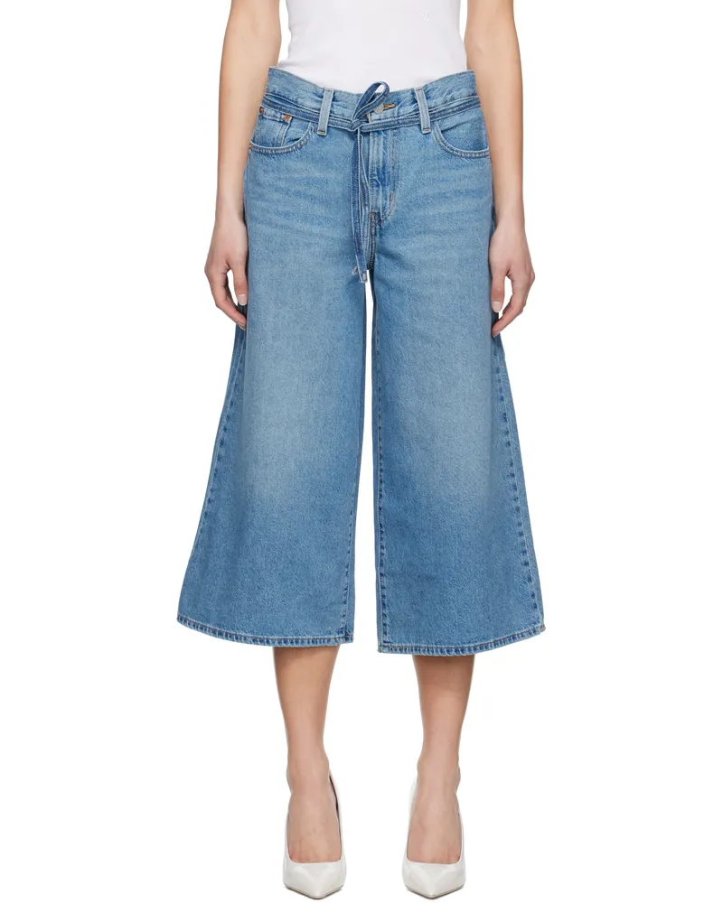 Levi's Blue XL Culotte Jeans Hot