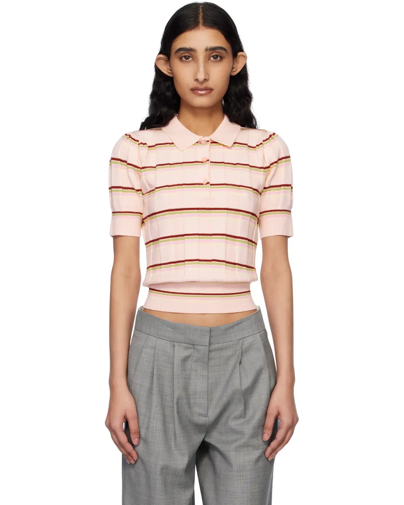 GUIZIO Pink Mateo Polo Pink