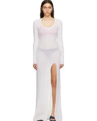 Jacquemus Off-White Le Chouchou 'La Robe Dao' Maxi Dress Off