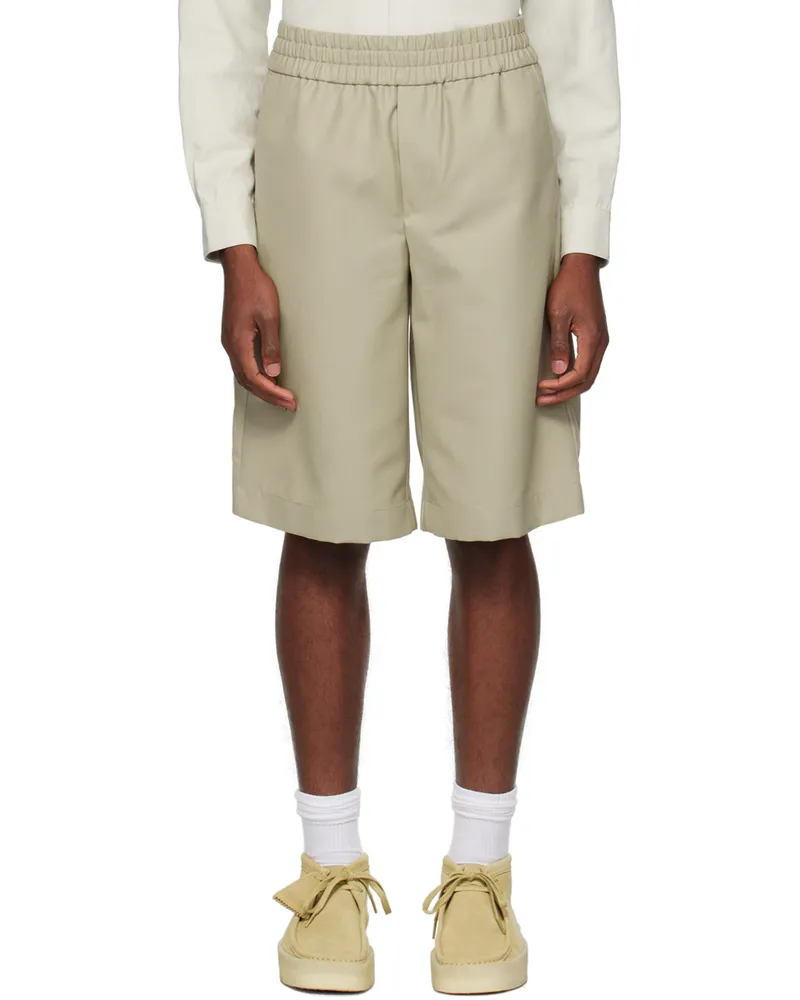 Won Hundred Beige Issa Shorts Seneca