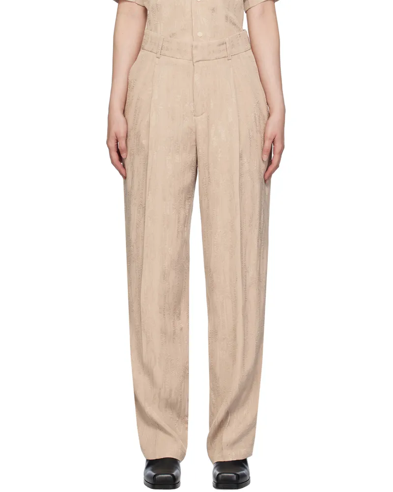 Soulland Beige Ula Pants Beige