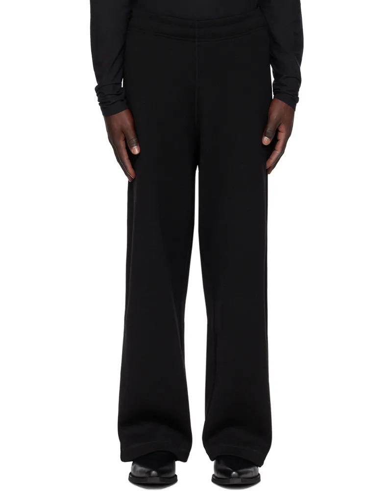 Our Legacy Black Reduced Trousers Black