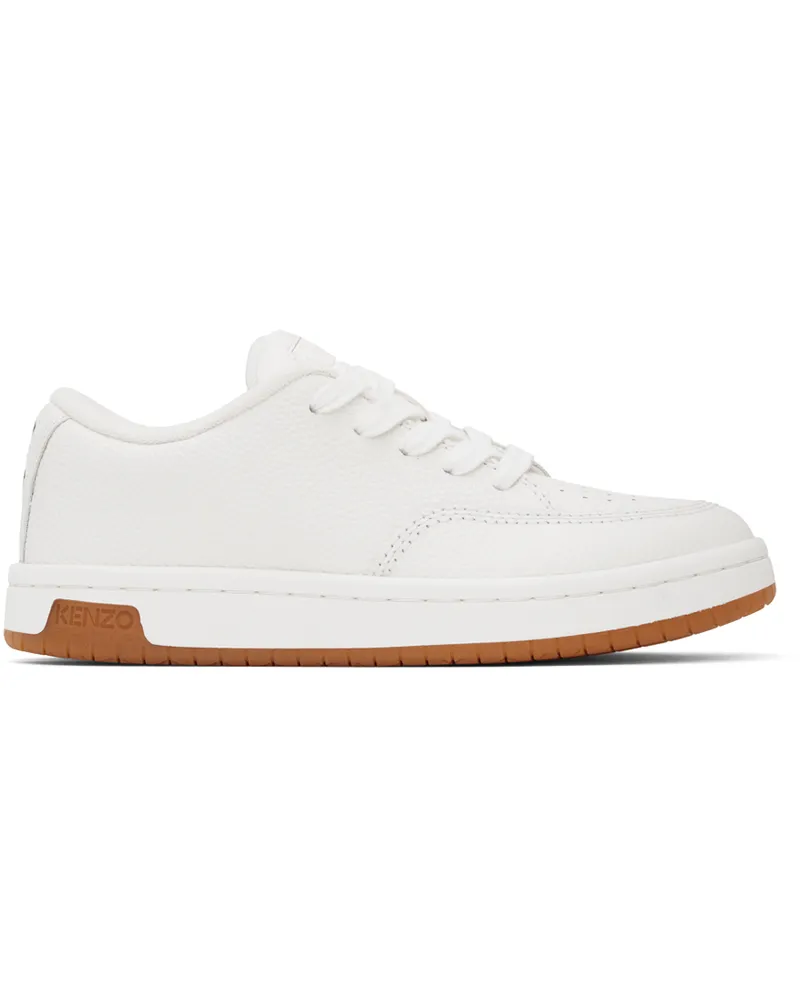 Kenzo White Kenzo Paris KENZO-Dome Sneakers 02
