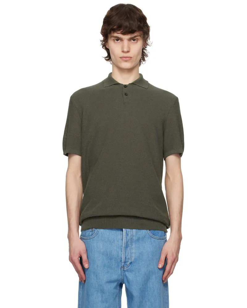 A.P.C. Khaki Jay Polo Jaa