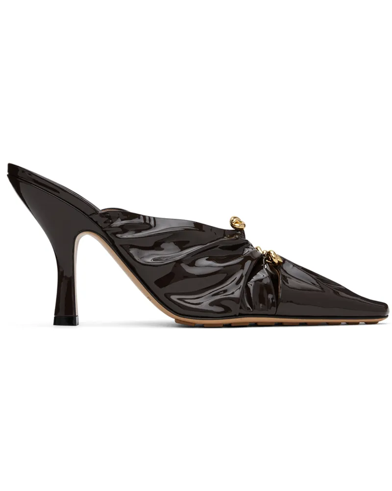 Bottega Veneta Brown Bunnie Mules 2113