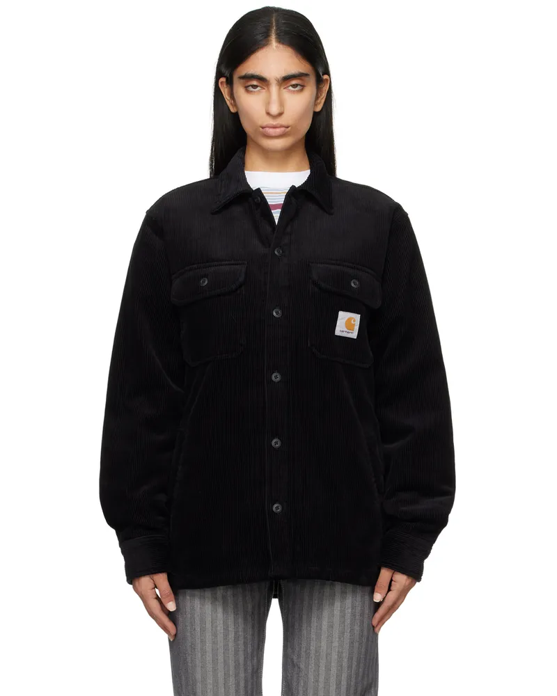 Carhartt WIP Black Whitsome Shirt Jacket Black