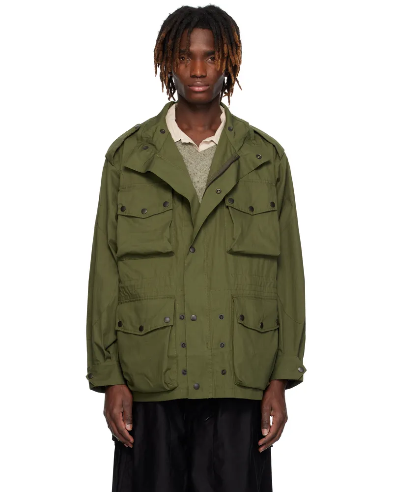 NEEDLES Khaki Field Coat A-olive