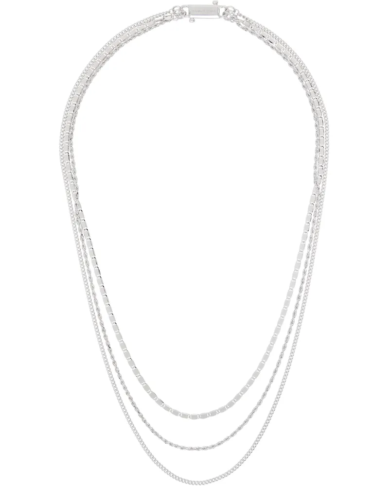 Numbering 7743 Necklace Silver