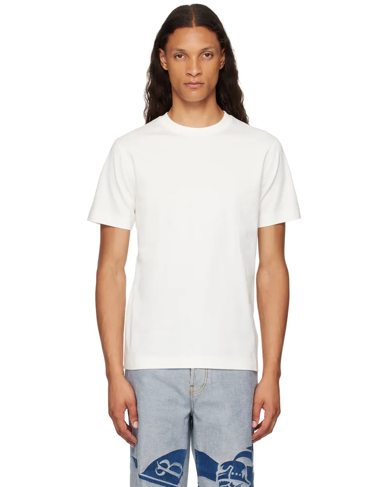 Burberry Off-White Fox T-Shirt Chalk