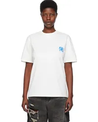 Adererror White Gemma T-Shirt Off-white