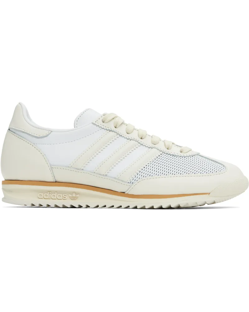 adidas Off-White & White SL 72 Sneakers Ftwr