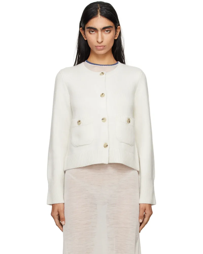 arch4 Off-White Rosanna Cardigan Ivory