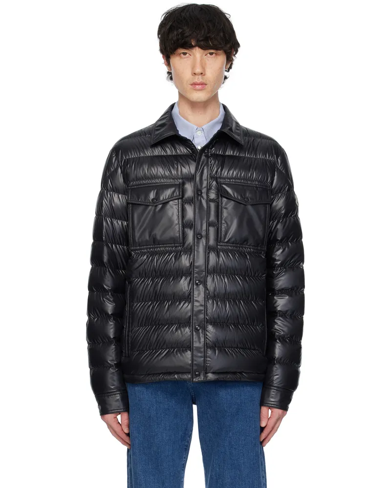 Moncler Black Chambly Down Jacket 999