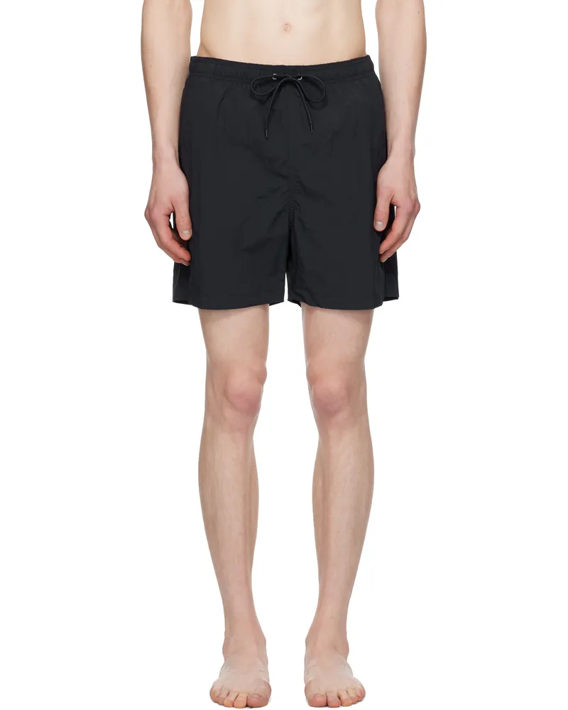 Norse Projects Navy Hauge Recycled Nylon Swim Shorts Dark