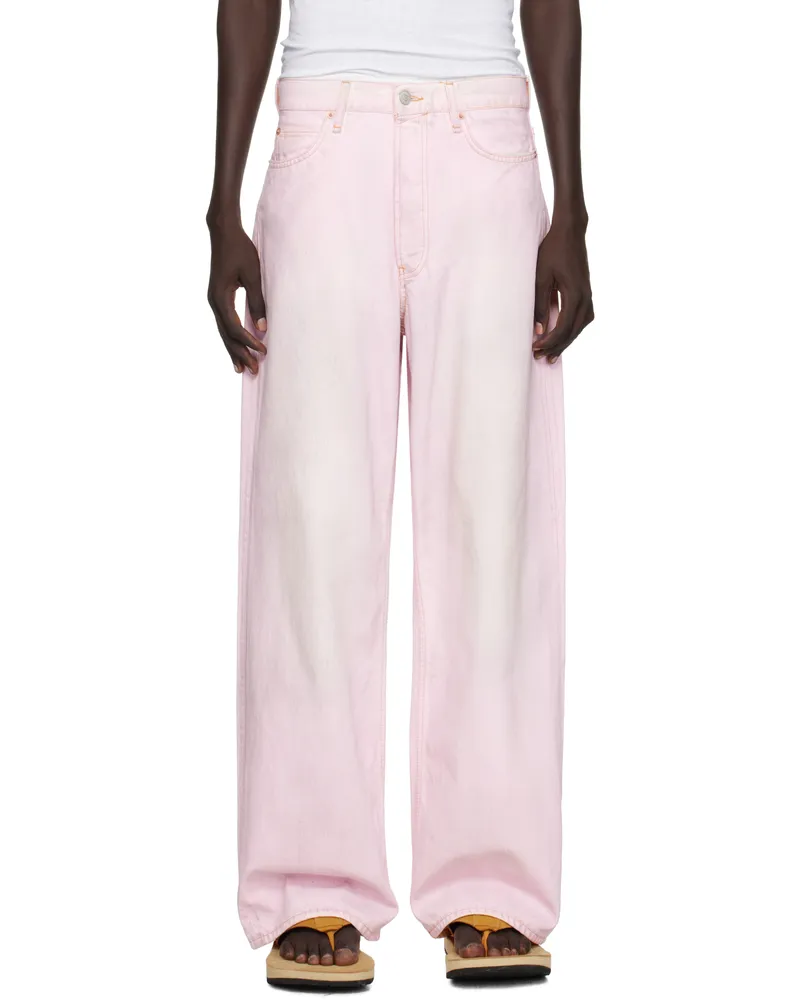 Acne Studios Pink Loose Fit 1981 Jeans 418