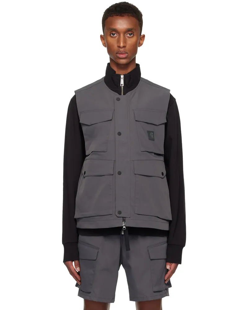 Carhartt WIP Gray Balto Vest Xx