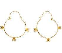 Gold Esprit II Hoop Earrings