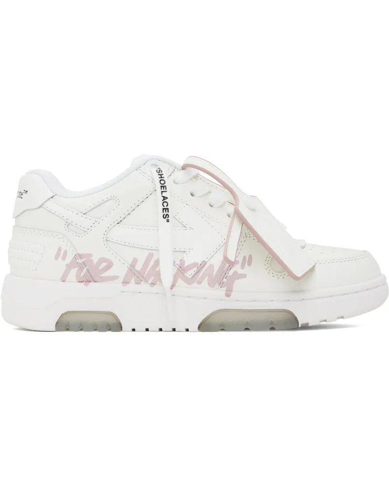 OFF-WHITE White 'Out Of Office' Sneakers White