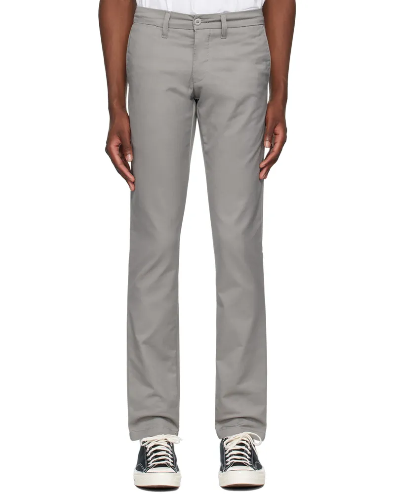 Carhartt WIP Gray Sid Trousers 02